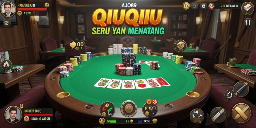 Tampilan gameplay menarik dan penuh strategi di AJO89.