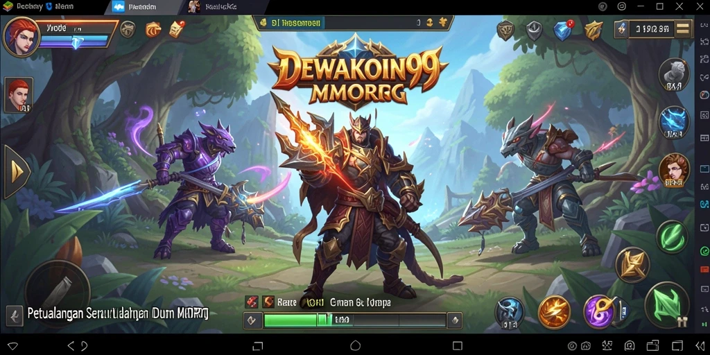 Tampilan menakjubkan dari gameplay DEWAKOIN99 yang imersif.