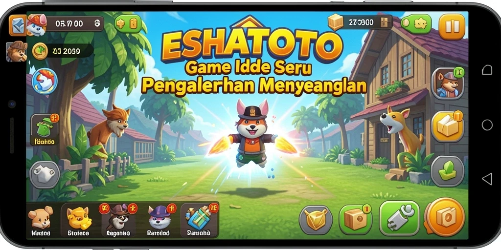 Tampilan menarik dari gameplay ESHATOTO yang memikat.