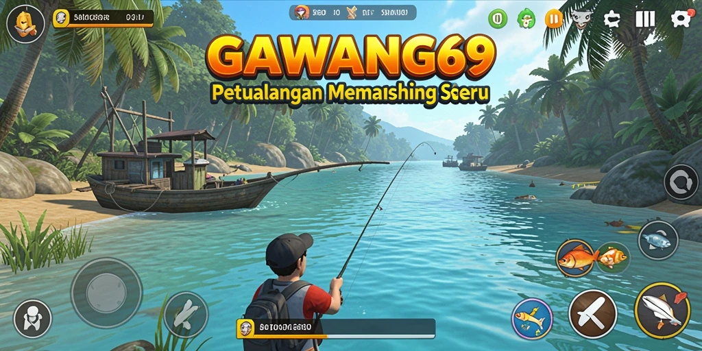 Tampilan menarik dalam GAWANG69 dengan aksi memancing yang seru.