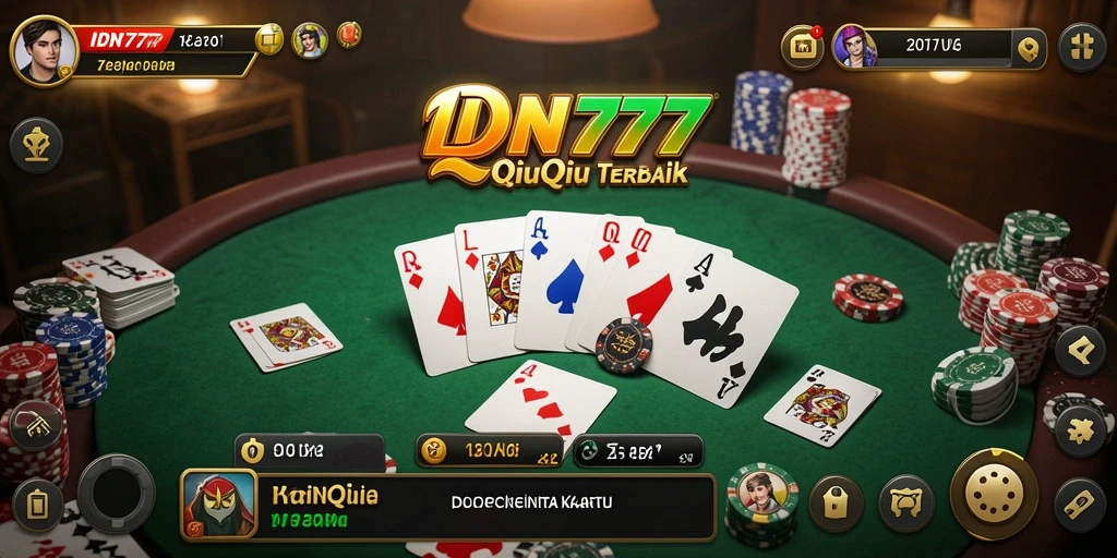 Tampilan gameplay QiuQiu yang menarik dan seru di IDN777.