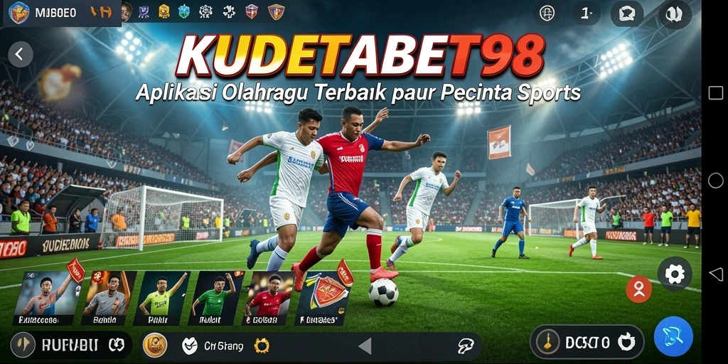 Screenshot gameplay KUDETABET98 dengan aksi seru olahraga.