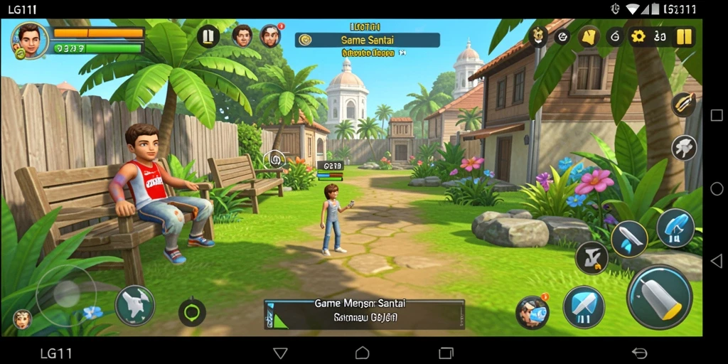 Screenshot gameplay LG111 menampilkan aksi seru dan grafis menarik.