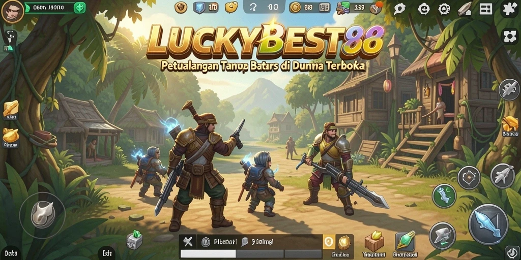 Menampilkan gameplay seru di dunia terbuka LUCKYBEST88.