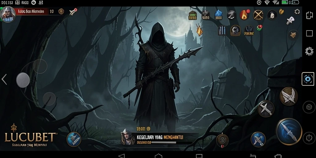 Gameplay menegangkan LUCUBET penuh kengerian dan misteri.