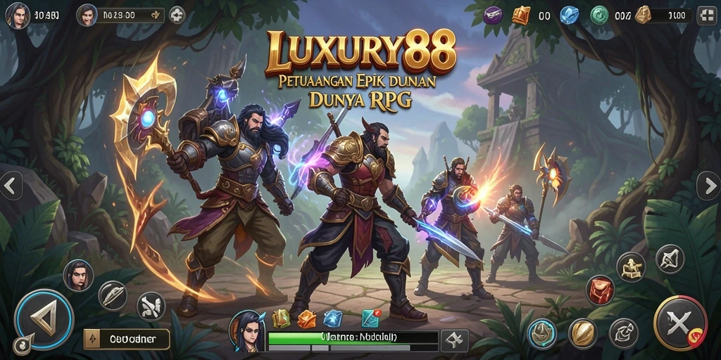 Menampilkan gameplay RPG yang mendalam dan menarik di LUXURY88.