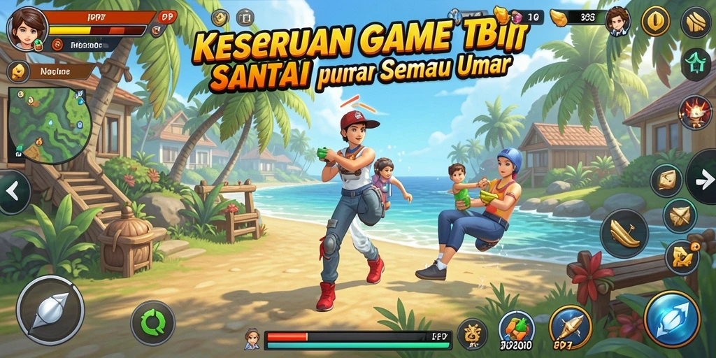 Screenshot gameplay <strong>PP7</strong> menunjukkan keseruan yang tak terbatas.