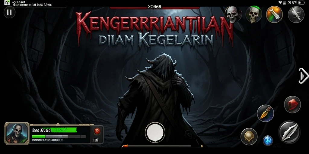Tampilan gameplay mencekam dari XO368, penuh ketegangan di setiap langkah.