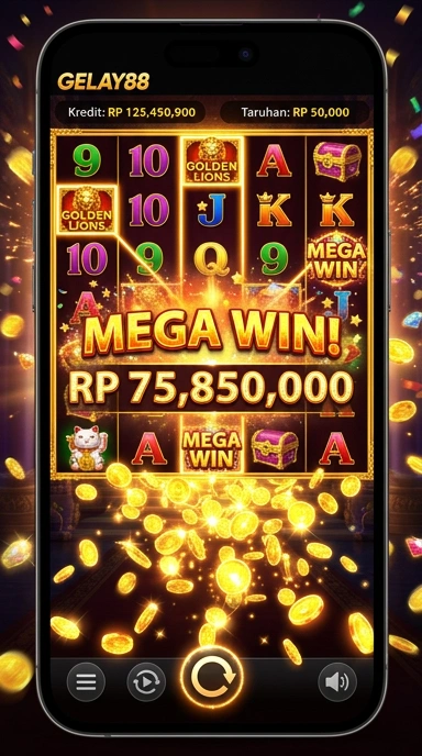 Tampilan antarmuka pengguna gelay88 yang sederhana dan modern.